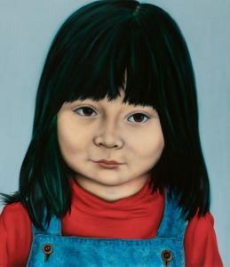 BEEKMAN TJEBBE 1972,Portrait of a Girl,AAG - Art & Antiques Group NL 2021-07-05