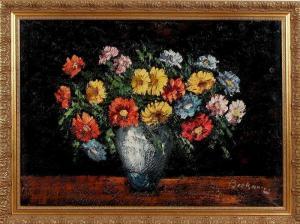 BEEKMAN,Vase with Flowers,Twents Veilinghuis NL 2013-04-19