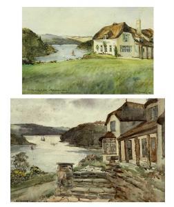 BEER Sidney James 1875-1952,The Helford River,David Lay GB 2023-06-15