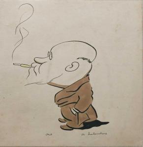 BEERBOHM Max 1872-1956,Caricature of Henry Labouchere (1831-1912),Woolley & Wallis GB 2023-12-13
