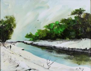 BEERS Alan,The Dibney River,Gormleys Art Auctions GB 2023-12-05
