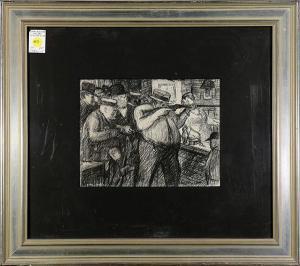 BEETZ Carl Hugo 1911-1974,Carnival Shooting Gallery,Clars Auction Gallery US 2017-11-18
