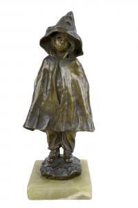 BEETZ CHARPENTIER Elisa 1875-1949,GIRL WITH RAINCOAT,Abell A.N. US 2020-05-21