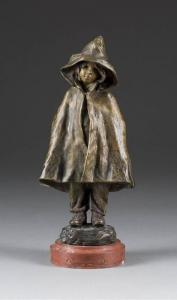 BEETZ CHARPENTIER Elisa 1875-1949,Mädchen im Regenmantel,Hargesheimer Kunstauktionen DE 2018-03-17