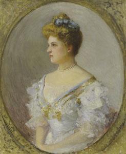 Befanio Gennaro 1866-1937,Mrs. Florence Cabell,1905,Meeting Art IT 2020-01-15