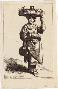 BEGA Cornelis Pietersz 1631-1664,Bäuerin mit Korb auf dem Kopf,1650,Kornfeld CH 2013-06-13