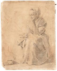BEGA Cornelis Pietersz 1631-1664,Paysanne assise,Millon & Associés FR 2014-11-14