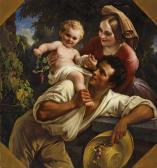 BEGAS Karl Joseph 1794-1854,DIEWINZERFAMILIE,1850,Lempertz DE 2010-11-20