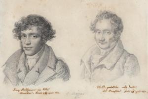 BEGAS Karl 1845-1916,Portraits des Franz Stockhausen und des H. B. Grün,Galerie Bassenge 2022-12-02