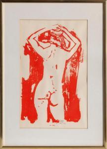 BEGG John Alfred 1903-1974,Standing Nude,1974,Ro Gallery US 2024-02-07