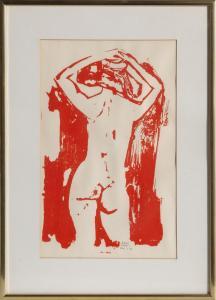 BEGG John Alfred 1903-1974,Standing Nude,1974,Ro Gallery US 2023-05-09