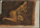 BEGG John Alfred 1903-1974,Studies of the nude,1950,Quinn & Farmer US 2019-01-24