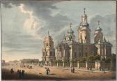 BEGGROV Karl Petrovich 1799-1875,Unsere Dame von Vladimir (Vladimirskaya Kirche) i,Galerie Bassenge 2022-06-01