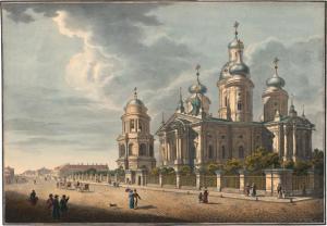 BEGGROV Karl Petrovich 1799-1875,Unsere Dame von Vladimir (Vladimirskaya Kirche) i,Galerie Bassenge 2022-06-01