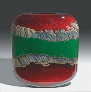 BEGOU Alain # Marisa 1900-1900,Beau vase-tableau en verre,Millon & Associés FR 2007-06-29