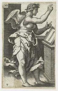 BEHAM Hans Sebald 1500-1550,Rhetorica,1519,Galerie Koller CH 2011-03-28