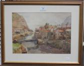 BEHLER Will 1900-1900,View of Polperro,Tooveys Auction GB 2016-05-18