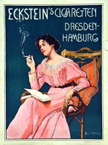 BEHMER Herman 1831-1876,Eckstein'S Cigaretten,1900,Artprecium FR 2017-03-08