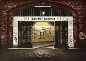 BEHREND Norbert 1939,Bahnhof Bellevue,1991,Reiner Dannenberg DE 2018-06-08