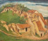 BEHREND RUDOLF 1895-1979,Houses on a hillside,Fieldings Auctioneers Limited GB 2018-05-19