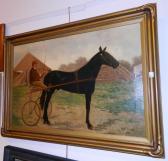 BEHRENS Hans 1882-1952,Trotter and Rider,1900,Rachel Davis US 2016-05-14