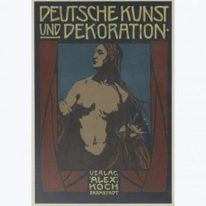 BEHRENS Peter 1868-1940,Deutsche Kunst und Dekoration,1900,Quittenbaum DE 2021-06-09