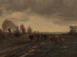 BEIELSTEIN Robert 1859-1930,On the Way Home,1903,Auctionata DE 2016-05-31