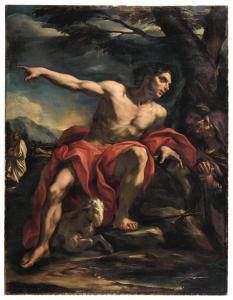 BEINASCHI Giovanni Battista 1636-1688,Saint John the Baptist,Palais Dorotheum AT 2024-04-24