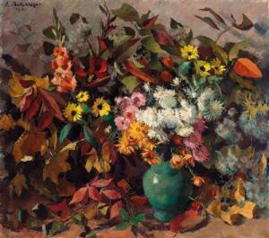BEISCHLAGER Emil 1897-1977,A Floral Composition,1951,Palais Dorotheum AT 2022-03-28