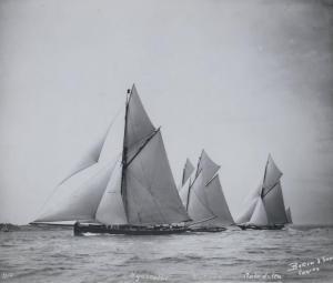 BEKEN FRANK 1880-1970,Le yacht CALLUNA,Neret-Minet FR 2018-04-26