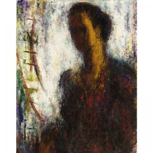 BEKIARI Koula 1905-1992,portrait of a woman,1976,Sotheby's GB 2006-05-24