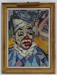 BEKKING Dan 1906-1973,Le Clown,Piguet CH 2010-09-28