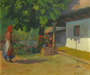 BELA Zsigmond,Peasant Household,Alis Auction RO 2008-06-01