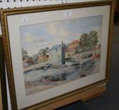 BELCHER Frank 1900-1900,View of a Quay,Tooveys Auction GB 2010-10-05
