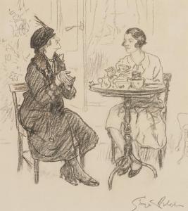 BELCHER George Frederick A 1875-1947,Mrs Jones: "I suppose you go out,Bellmans Fine Art Auctioneers 2023-09-05