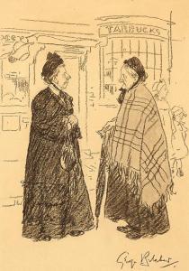 Belcher George 1875-1947,Mrs Smale:- "You're looking very poorly Mrs ,Bellmans Fine Art Auctioneers 2021-09-07
