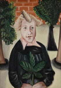 BELEYS Colette 1911-1998,L'Enfant à la feuille de marronnier,1946,Ader FR 2022-02-11