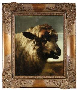 BELGIAN SCHOOL,Bildnis eines Schafs,Nagel DE 2009-06-24
