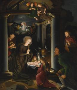 BELGIAN SCHOOL,THE ADORATION OF THE SHEPHERDS,Sotheby's GB 2015-06-04