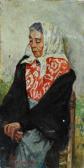 BELIMBAU Adolfo 1845-1938,Donna seduta,Galleria Pananti Casa d'Aste IT 2018-10-20