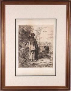 BELIN DOLLET georges 1839-1903,La Grande Bergere, Jean Francois Millet,Gray's Auctioneers 2014-08-06