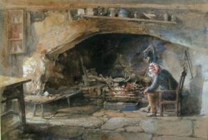 BELL Alexander C,By the Fireside,Mossgreen AU 1996-09-22