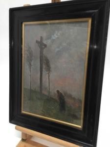 BELL Arthur George 1849-1916,a crucifixion,Reeman Dansie GB 2020-09-20