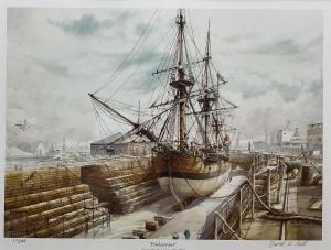 BELL David C 1950,The Endeavour in Alexandra Dry Dock - Hull 2003,David Duggleby Limited 2023-02-11