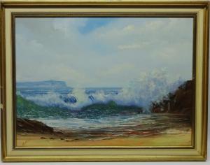 BELL H.D 1800-1800,Waves Breaking Onshore Scarborough,David Duggleby Limited GB 2017-01-14
