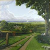 BELL John D 1880-1900,View of Richmond, Yorkshire,Gorringes GB 2012-06-28