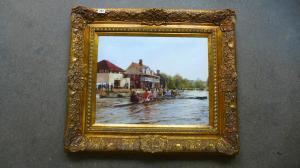 BELL John 1800-1800,morning rowing on the Cam,Willingham GB 2016-05-07