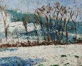 BELL Quentin,Study for Winter Landscape, Charleston,Bellmans Fine Art Auctioneers 2021-06-29