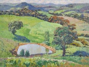 BELL Ronald C. 1928-2004,Winter Pastures, Clarendon,Elder Fine Art AU 2015-10-11