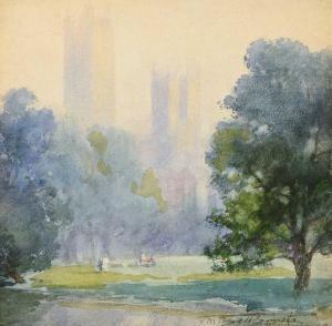 BELL SMITH Frederic Marlett 1846-1923,The Towers of Westminister,Levis CA 2024-03-09